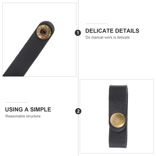 24 Pcs Datenkabelspeicher -Lederschnalle Reisen Ladekabelorganisator - 第 4/12 張圖片