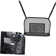 Car Net Pocket Handbag Holder, Cars Purse Holder Between Front Seats, Large