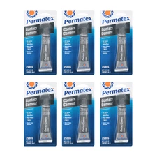 Pack of 6 Permatex 25905 - Contact Cement (1.5oz)