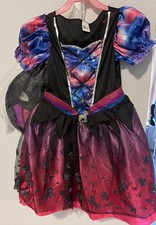 Unicorn Witch Costume Sparkle Tulle Dress 6/ 6X Girls--NWT