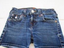 True Religion Jeans Shorts Girls Youth Size 10 Dolly