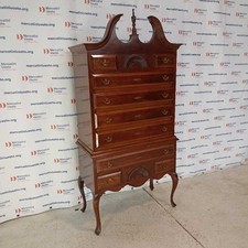 Settimanale Antico Stile Queen Anne Maniglie in Ottone Italia XX Secolo