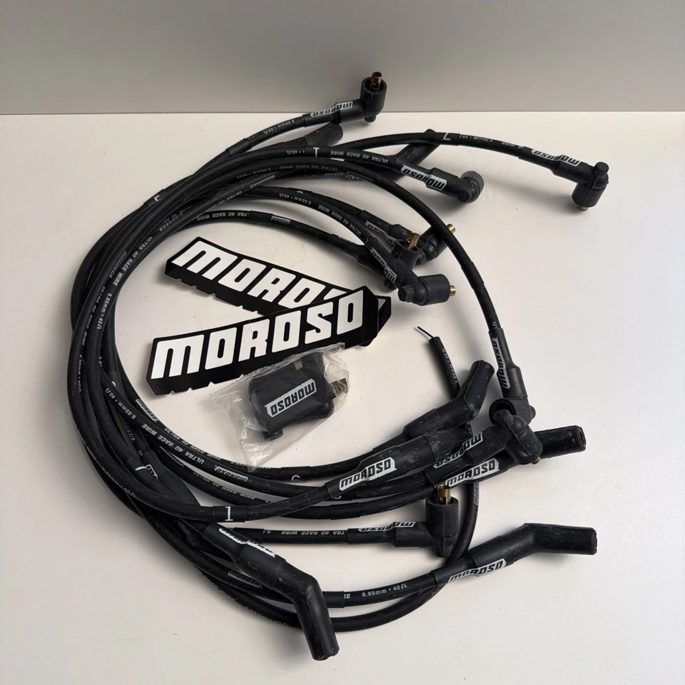 Moroso 73719 Ultra 40 Spark Plug Wires Ford 289 302 Unsleeved NON HEI Open Box - Image 4 of 4