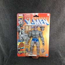 Marvel Legends Retro Uncanny X-Men Gray Beast With Books