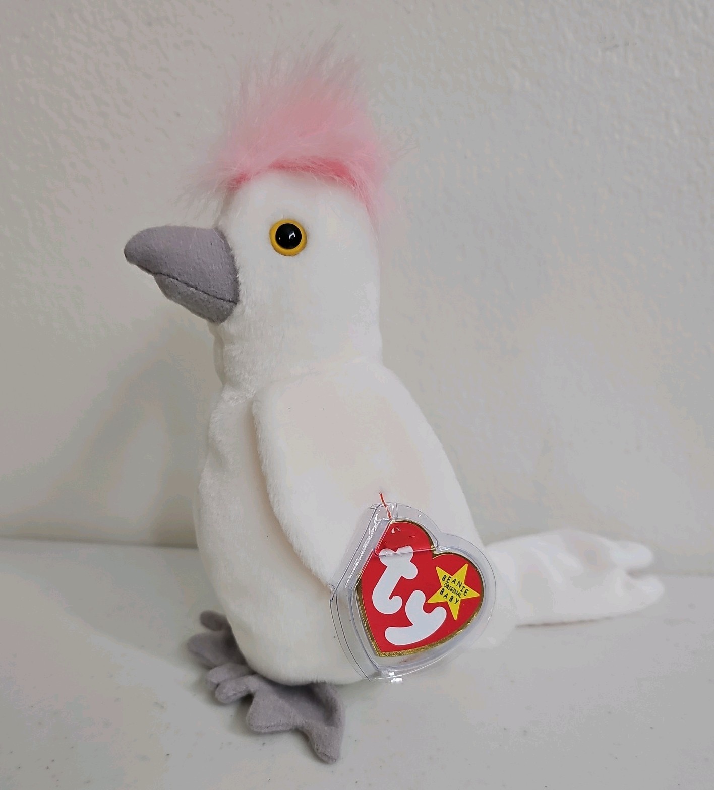 Ty Beanie Baby KuKu 1997 5th Generation w/  Tag Protector Mint Condition