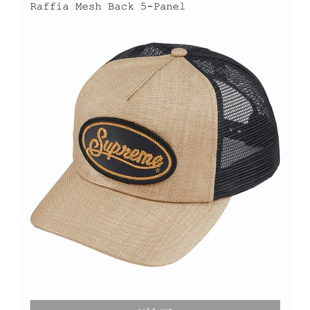 Supreme Black 5 Panel Hats for Men for sale | eBay