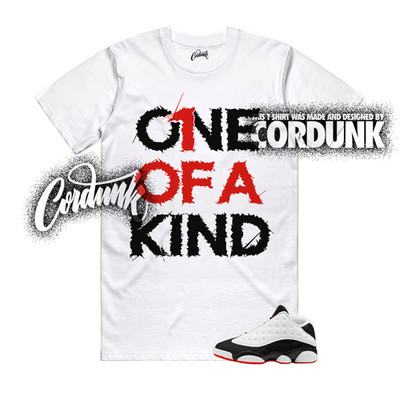 13 He Got Game Low White Black True Red Bred 2026 T Shirt Match 1OAK