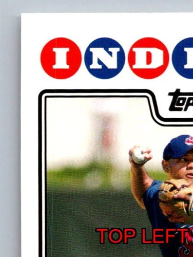 Andy Marte Third Baseman Cleveland Indians Topps 2006 Card 645 - Picture 4 of 12