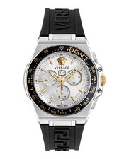 Versace Mens  Stainless Steel 45mm Strap Fashion Watch
