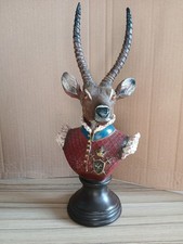 Regal Antelope Bust By Burrow & Hide