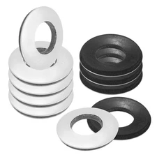 10-Pack Bonded Sealing Rubber Washers, 1/2"x1" OD Neoprene Washer Gasket