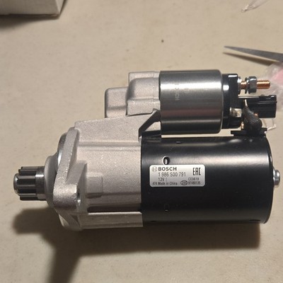 BOSCH SR0840N Premium 100% New Starter - Compatible with Select Audi A3, A3 Quat