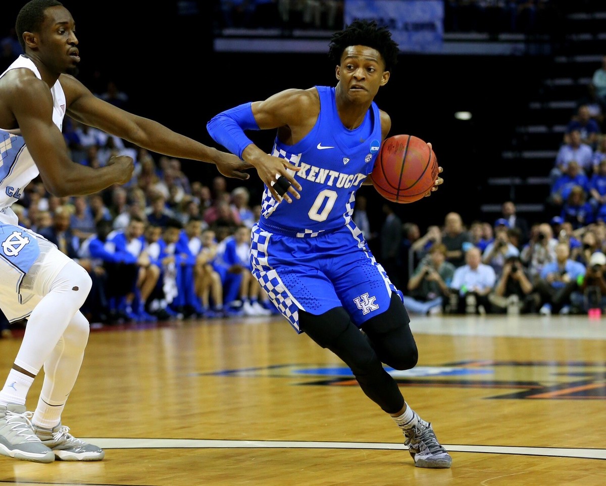 8x10 Photo De'AARON FOX Kentucky Wildcats Sacramento Kings NBA