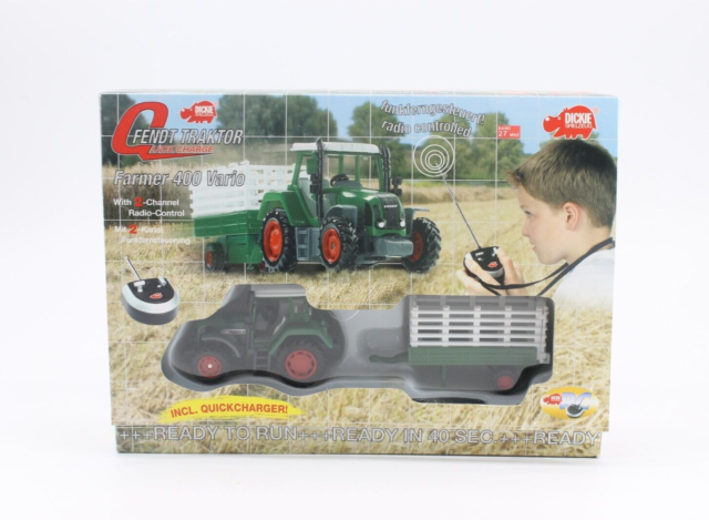 Fendt Traktor Farmer 400 Vario Ferngesteuertes RC Spielzeug Dickie Simba NEU OVP