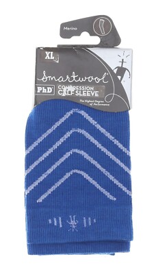 Manica Compressione Polpaccio Smartwool PhD Merino - Donna Taglia S Blu