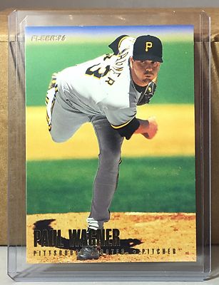 1996 FLEER TIFFANY GOLD #534 PAUL WAGNER PITTSBURGH PIRATES Rare Variation