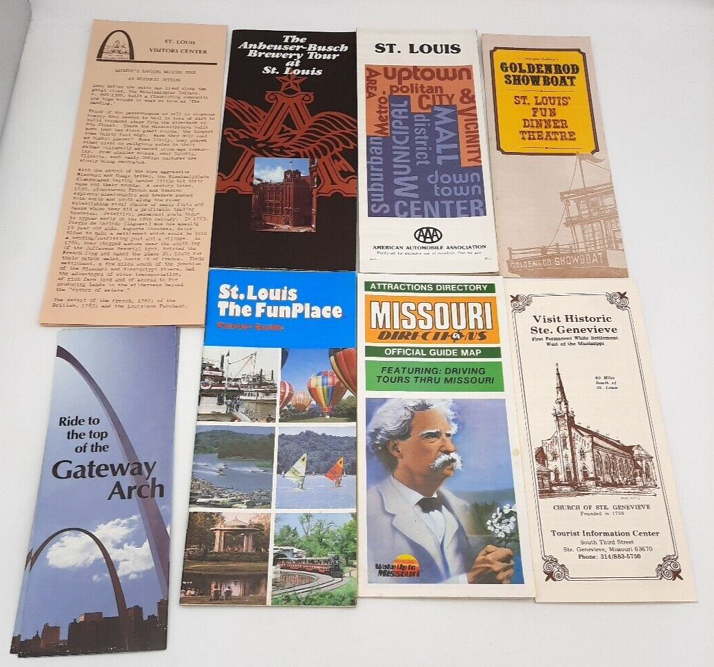 Vintage Postcards of Old St. Louis MO 1979 Plus More St. Louis