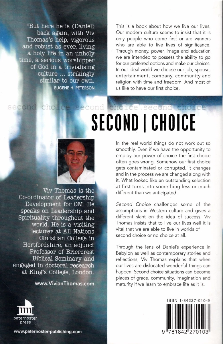 r~ Second CHOICE - Viv THOMAS (2000) english - paperback | eBay