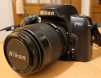 Nikon F60 Spiegelreflexkamera mit Objektiv 35-80mm