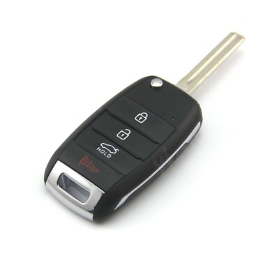 Remote Flip Folding Key Fob Shell Case For Kia Optima Forte Rio Niro 4 Button US