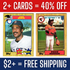 1987 MLB Topps Baseball Cards / You Pick / EX-MT