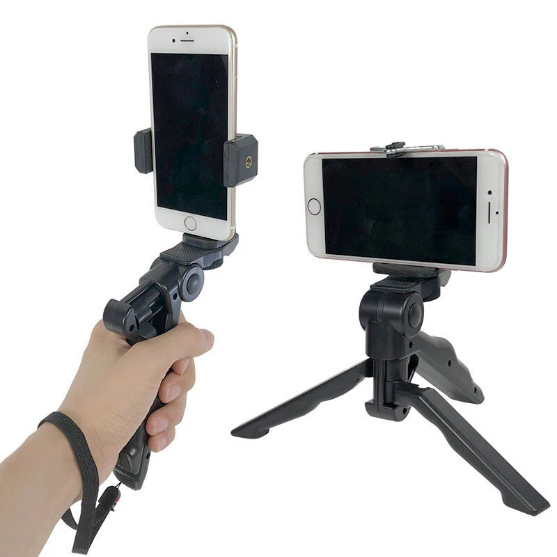 360° Adjustable Tripod Desktop Stand Desk Holder Stabilizer For iPhone Samsung - Image 2 of 4
