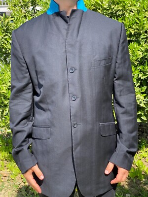Exclusive Oswald Boateng Bespoke Couture Blazer Suit Formal Jacket 