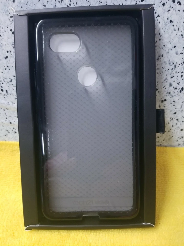 🍊  Tech21 Evo Check Case Cover for Google Pixel 2 XL - Smoky Black, as shown 👌 - Image 2 of 2