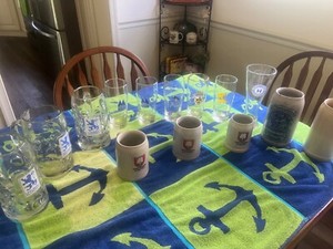 vintage german beer glasses beer mugs