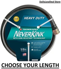 Teknor Apex NeverKink Vinyl Coiled Water Hose 5/8-in x 25, 50, 75, 100, 125 Ft