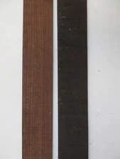 2 Pack, Guitar Fingerboard/Fretboard Blanks Rosewood+ Ebony)-21x 2-1/2x 3/8