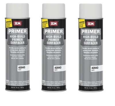 #ad #ad High Build Primer Surfacer White SEM 42043 3 Pack $77.65