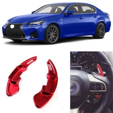 2pcs Alloy Add-On Steering Wheel DSG Paddle Shifter Extension For Lexus GS 12-16