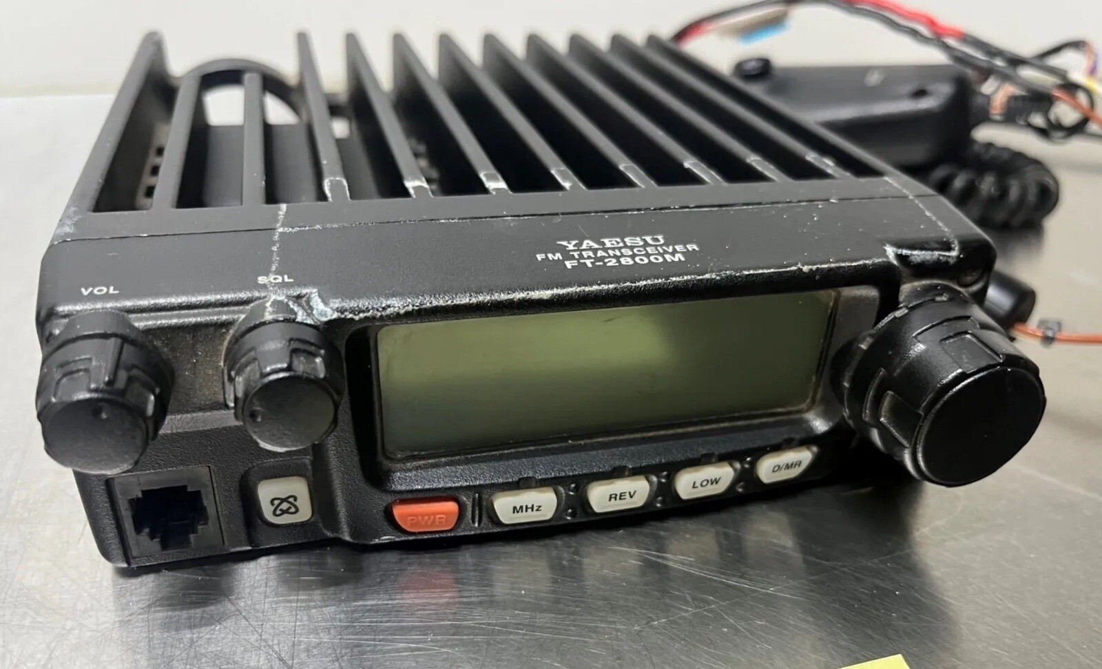 Yaesu FM Mobile Transceiver Radio FT2800M Used eBay