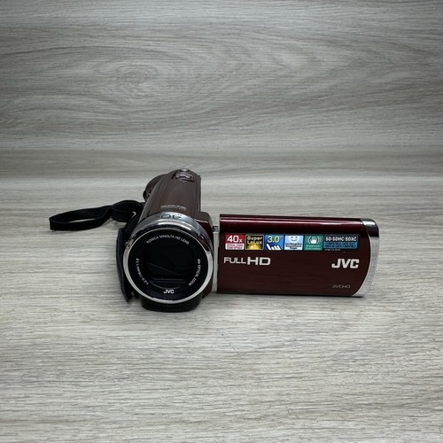 JVC EVERIO GZ-E200RU HD Digital Camcorder mit Netzteil, 2 Akkus, mehr funktioniert - Bild 12 von 16