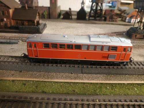 LIMA COLLECTION OBB DIESEL ENGINE CONVERTED FOR MÄRKLIN 3 RAILS SYSTEM, SCALE HO - Picture 5 of 12