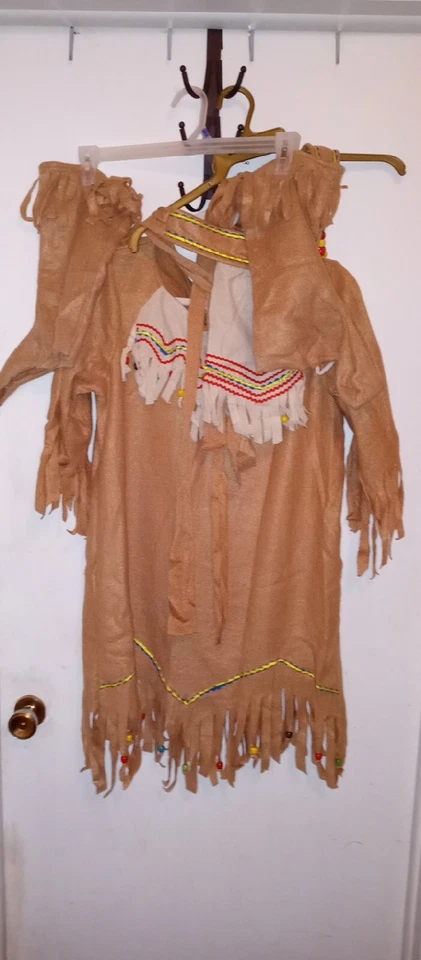 Disfraz de doncella nativa americana Forum Noveties. Talla M Foto 2 de 4