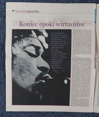 JIMI HENDRIX 2010 Poland "KULTURA DGP" Hilary Swank Amelia Earhart - Picture 4 of 5