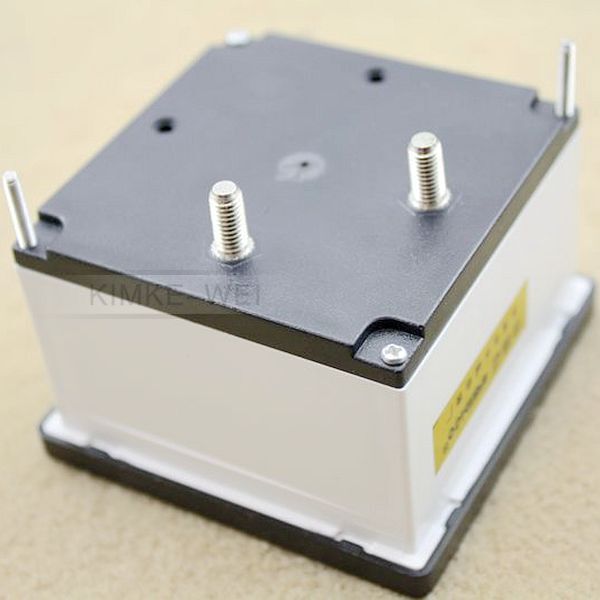 Frequenzimetro Analogico Da Pannello 45-55 Hz | Uxcell | Alloggiamento Nero