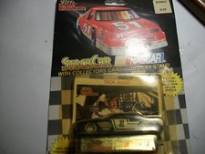 RACING CHAMPIONS 1 RICK MAST MIJIK NASCAR STOCK CAR, COLLECTORS CARD AND STAND