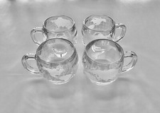 Set of 4 Nestle World Globe Coffee/Tea Mugs
