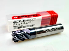 Data Flute 1/2" x 1/2 x 5/8 x 2.5 R.06 Solid Carbide End Mill MHCRST50500-060C11