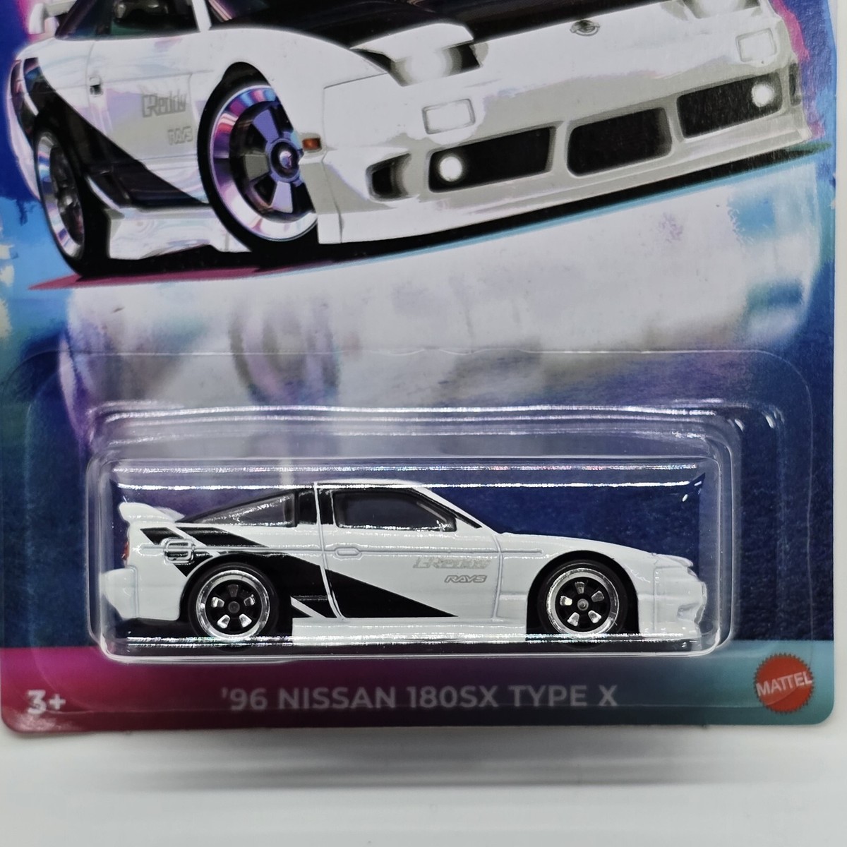 HOT WHEELS '96 NISSAN 180SX TYPE X EXCLUSIVE SERIES 90's