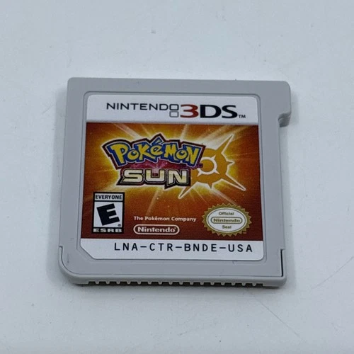 Pokémon Sun (Nintendo 3DS, 2016) Authentic Cartridge Only - Tested Working!