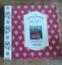 France Pierre Deux Diary 2015 Linda Dannenberg 2015, Hardcover Rare In Box