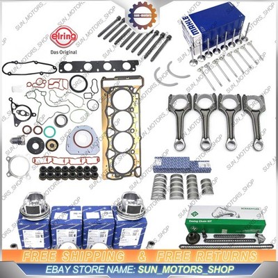Engine Cylinder Rebuild Overhaul Kit for VW AUDI A3 A4 1.8 TFSI CDAA CDHA CDHB