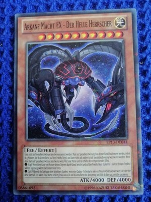 Yu-Gi-Oh Arkane Macht EX - der Heller Herrscher SP13 - DE044