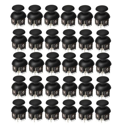 30 Stück 3D-Joystick-Potentiometer + Joystick-Kappe für PS2/ 360-Gamecontro2595