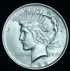 1922 $1 Peace Dollar BU High Luster - 25316
