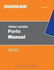 Daewoo Doosan SD310 Wheel Loader Parts Catalog Manual